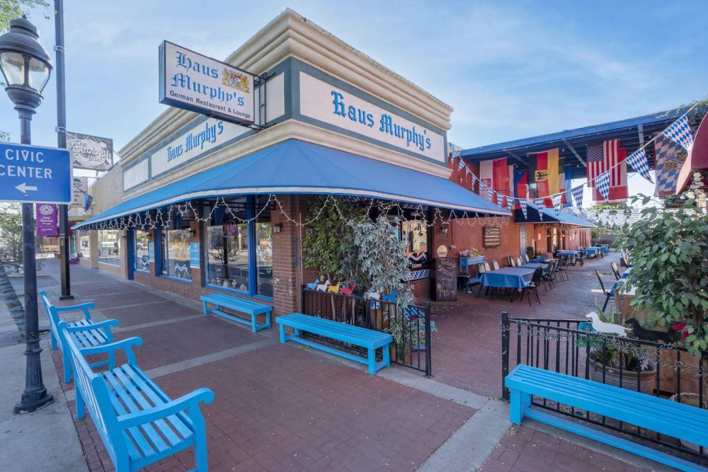 Sundial surrounding area