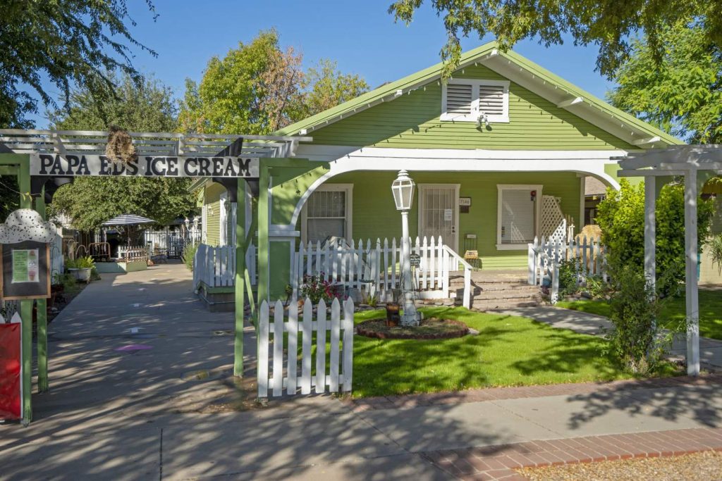 Sundial surrounding area